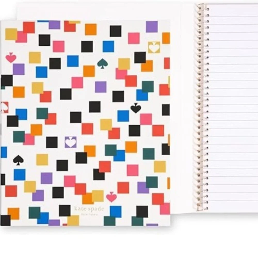 Kate Spade spiral notebook